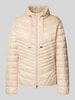 Betty Barclay Gewatteerd jack met ritssluiting Beige