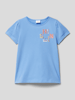 s.Oliver RED LABEL T-shirt met plooien Bleu
