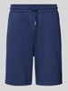 Tom Tailor Denim Relaxed Fit Sweatshorts aus Baumwoll-Mix im Jogger Style Dunkelblau