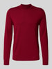 JOOP! Collection Gebreide pullover van zuivere wol, model 'Davide' Rood