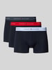 Tommy Hilfiger Boxershort van katoenmix in set van 3 Marineblauw