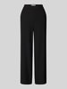 Raffaello Rossi Wide Leg Stoffhose mit verkürztem Schnitt Modell 'PALINA' Black