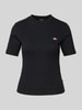 Dickies T-shirt met labelpatch, model 'MARYSVILLE' Zwart