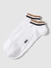 BOSS Sneakersocken mit Label-Detail im 2er-Pack Weiss