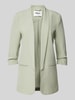 Only Regular Fit Blazer mit angedeuteten Paspeltaschen Modell 'ELLY' Schilf