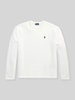 Polo Ralph Lauren relaxed fit shirts met lange mouwen van puur katoen Wit