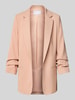 Jake*s Collection Longblazer mit 3/4-Arm Lachs