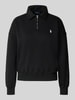 Polo Ralph Lauren Regular Fit Troyer aus Baumwoll-Mix Black