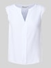 Only Regular Fit Blusentop aus reiner Viskose Modell 'KIMMI' Weiss