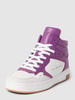 Calvin Klein Jeans High top sneakers met labelprint, model 'BASKET' Lila
