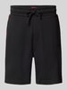 HUGO Shorts mit elastischem Bund Modell 'LIAM' Black