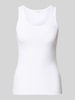 Lanius Tanktop in Ripp-Optik Weiss