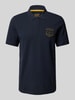 PME Legend Poloshirt mit Label-Detail Marine