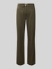 Raphaela By Brax Super Slim Fit Schmale Hose aus Lyocell-Baumwoll-Mix Modell 'LORELLA' Khaki