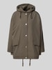 G-LAB Jacke mit Pattentaschen Modell 'EASE' Taupe