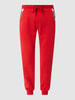 Moschino Swim + Underwear Spodnie dresowe z logo  Czerwony