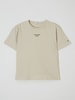 Calvin Klein Jeans T-Shirt aus Baumwolle Ecru