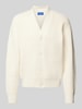 Jack & Jones Cardigan met V-hals, model 'DASH' Offwhite