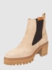 ALPE Chelsea Boots aus Veloursleder Camel