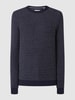 s.Oliver RED LABEL Pullover aus Baumwolle Marineblau