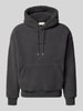 JACK & JONES Regular Fit Hoodie aus Teddyfell Graphit