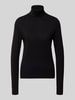 Christian Berg Woman Longsleeve mit Rollkragen Black