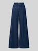 Weekend Max Mara Wide Leg Jeans van puur katoen model 'VEGA' Donkerblauw