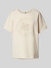 Soyaconcept Sweatshirt mit Label-Print Modell 'BANU' Offwhite