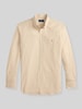 Polo Ralph Lauren Regular Fit Freizeithemd aus reiner Baumwolle Beige