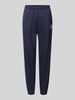 LeGer by Lena Gercke Regular Fit Sweatpants mit Label-Stitching Modell 'Maxime' Marine