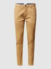 Scotch & Soda Super Slim Fit Chino mit Stretch-Anteil  Sand