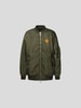 Dsquared2 Bomberjacke mit Prints Olivgrün