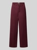 Marc O'Polo DENIM Loose fit corduroy broek van puur katoen Bordeaux