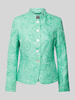 WHITE LABEL Leinenblazer mit Paisley-Muster Mint