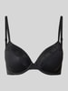 Calvin Klein Underwear Regular Fit BH mit Spitzenbesatz Modell 'Cove' Black