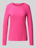 Christian Berg Woman Longsleeve mit Rundhalsausschnitt Pink