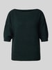 OPUS Gebreide pullover met 1/2-mouwen, model 'Pusity' Donkergroen