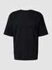 REVIEW T-Shirt mit Label-Detail Black