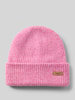 Barts Beanie mit Label-Patch Modell 'Witzia Beanie' Pink