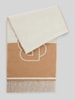 BOSS Schal aus Woll-Mix Modell 'VIANNA' Beige