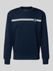 Tom Tailor Denim Regular fit sweatshirt van katoenmix Donkerblauw