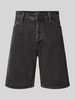 Jack & Jones Baggy fit korte jeans in 5-pocketmodel, model 'ALEX' Zwart