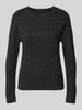 Vero Moda Langärmeliger Strickpullover Modell 'DOFFY' Black