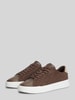 Tommy Hilfiger Sneaker aus echtem Rindsleder Dunkelbraun