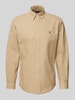 Polo Ralph Lauren Custom Fit Freizeithemd aus reiner Baumwolle Beige