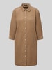 OPUS Knielanges Kleid Modell 'Wicorda' Taupe