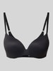 MAGIC Bodyfashion Regular Fit Push-Up BH mit Hakenverschluss Black