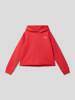 Pepe Jeans Hoodie met labelprint, model 'ELICIA' Rood