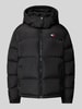 Tommy Jeans Steppjacke mit Label-Stitching Modell 'ALASKA' Black