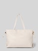 Liu Jo White Tote Bag in Leder-Optik Modell 'Riccy' Offwhite